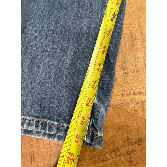 Lucky Brand Jeans Mens 34x32 (Fits 34x31) Blue 221 Original Straight Leg Denim - Picture 11 of 15